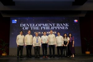 DBP Recognized for Excellence in Corporate Governance