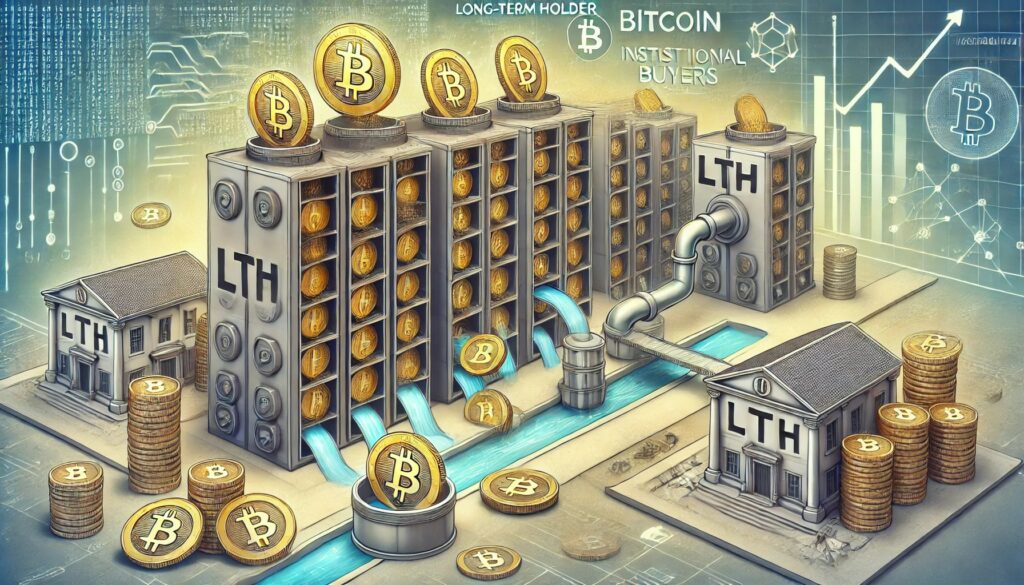 Bitcoin LTH Distribution Not Over Yet – Can Institutions Absorb The Remaining Supply?