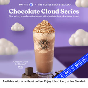 Indulge in Delight: The Exclusive Chocolate Cloud Series by SM Store and CBTL