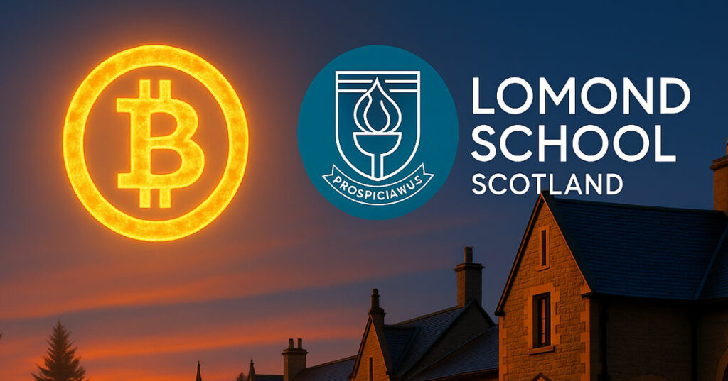 Lomond School in Scotland Partners with Saifedean Ammous to Introduce Innovative Bitcoin Scholarship Initiative Scotland’s Lomond School And Saifedean Ammous Launch New Bitcoin Scholarship Program
