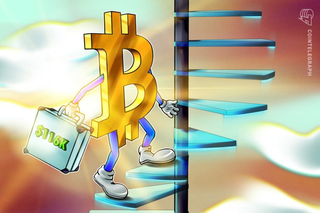 Bitcoin Price Aspirations Align with Crucial Liquidity Barrier at $116,000 Bitcoin Price Targets Match Key Liquidity Wall Near $116,000