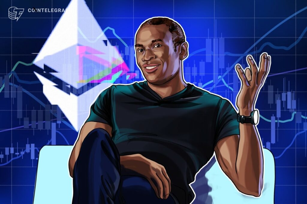 Arthur Hayes Reinvests in ETH at Elevated Prices, Vows to Never Cash Out Again Arthur Hayes Buys Back ETH Higher, ‘Pinky Swears’ to Never Take Profit Again
