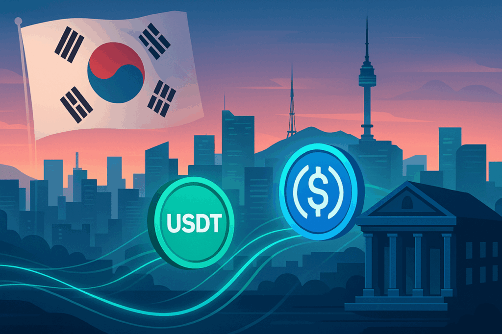 South Korean Banks to Discuss Stablecoin Strategies with Tether and Circle South Korea Stablecoins