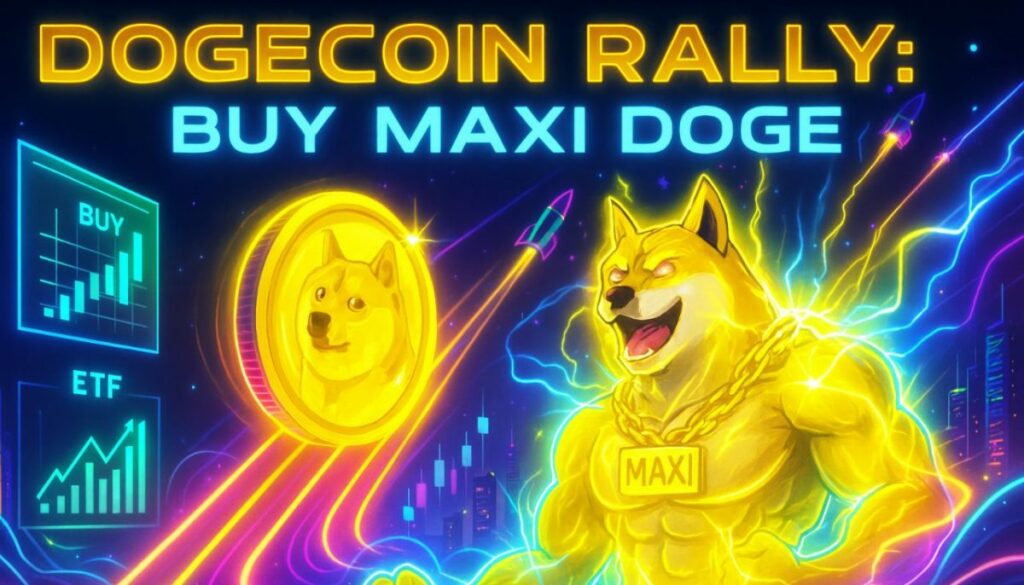 ETF Hype & Institutional Buying Fuel DOGE Rally – How Maxi Doge Is Poised to Ride the Wave